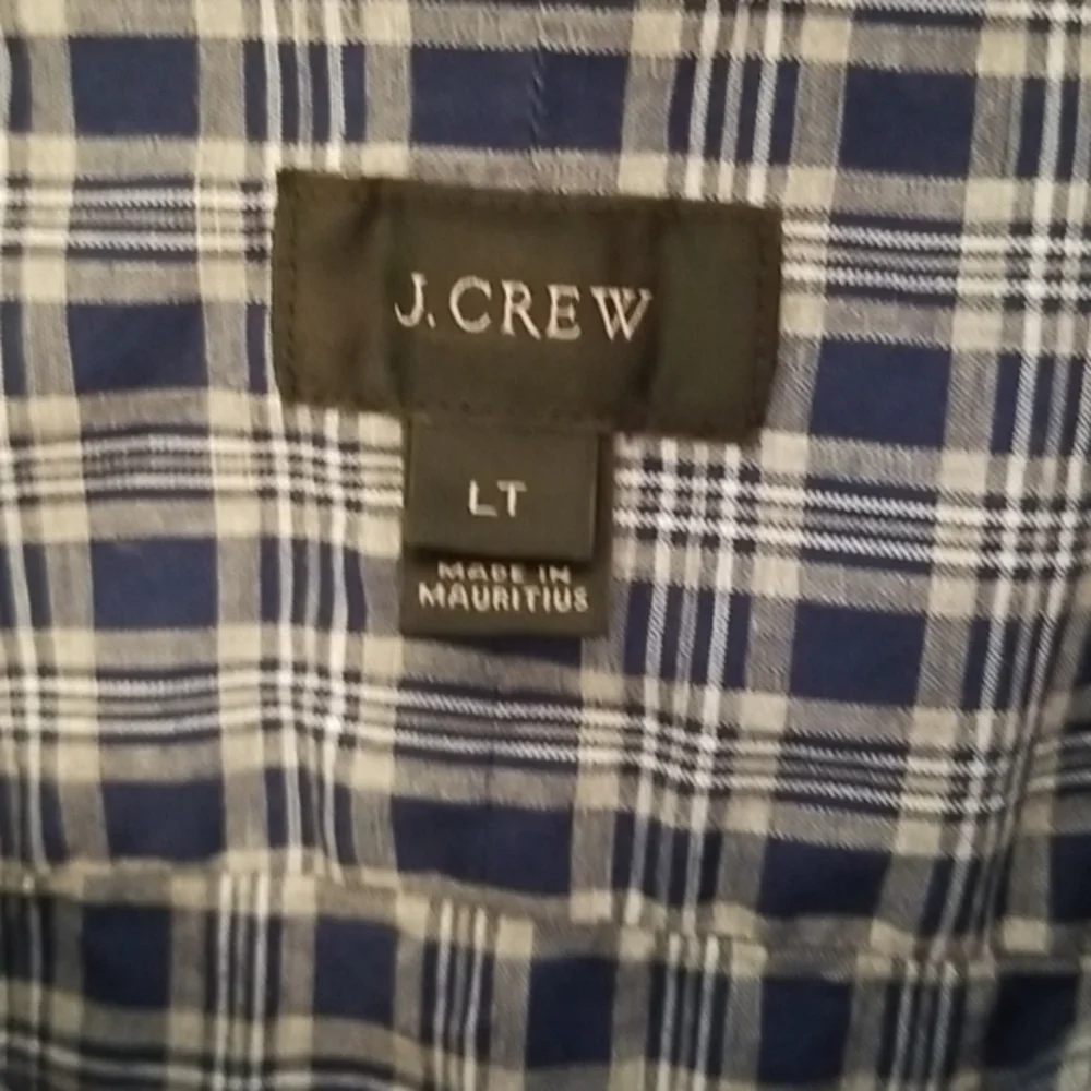 J crew black label lg tall‎ button down shirt